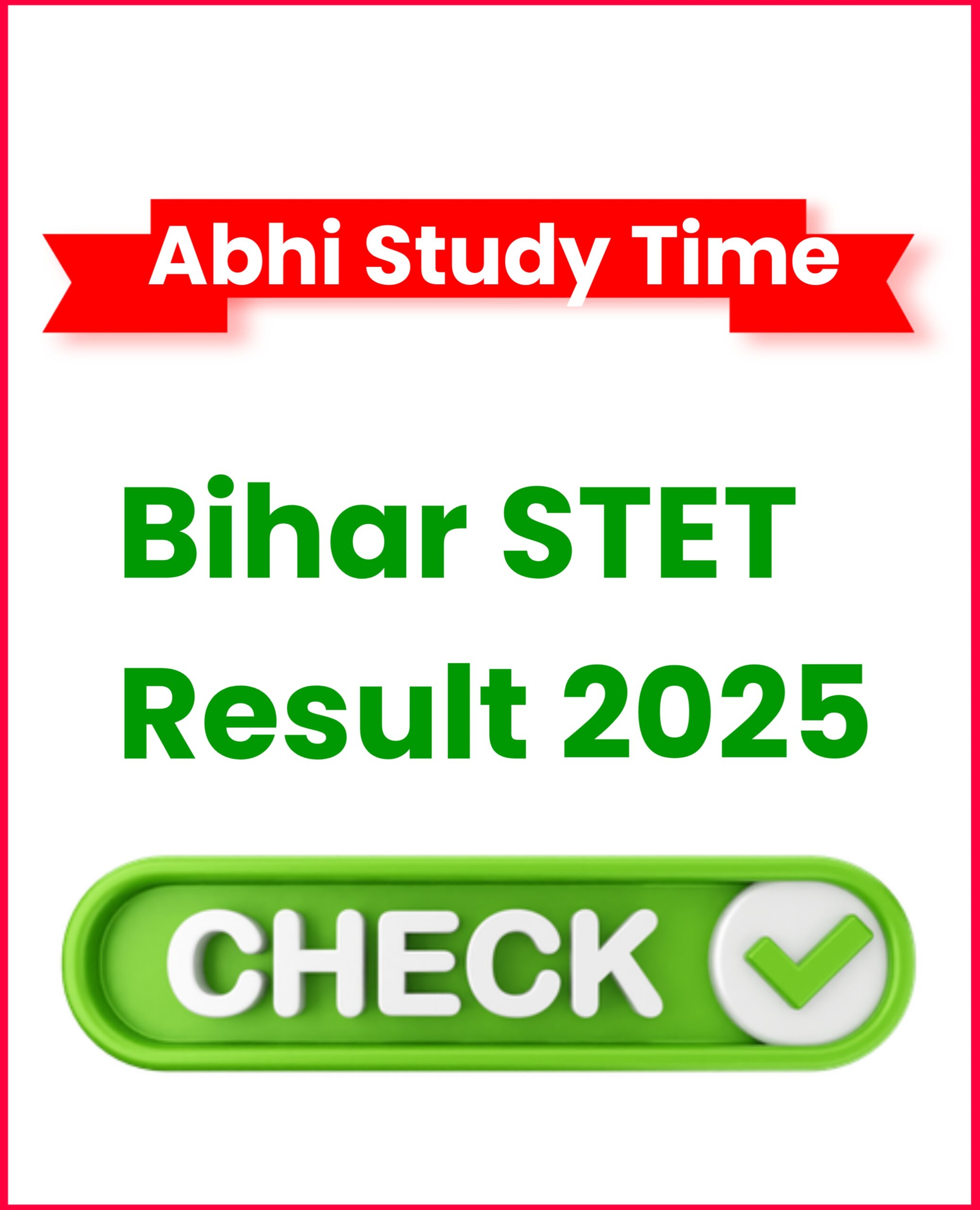 Bihar STET Result 2025